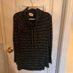 Olive and Oak long sleeved cowl neck sweater